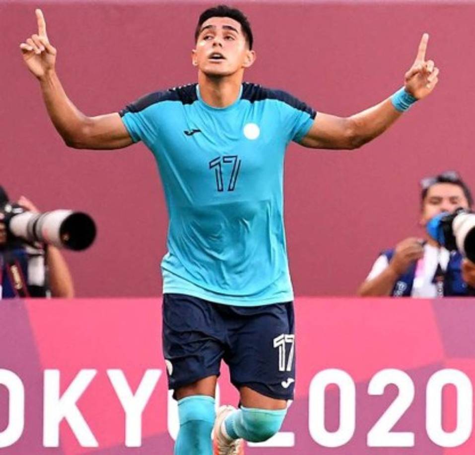 Luis Palma: El delantero hondureño señaló que podría unirse a la Sub-23 del Sporting Braga de Portugal. Foto APF.