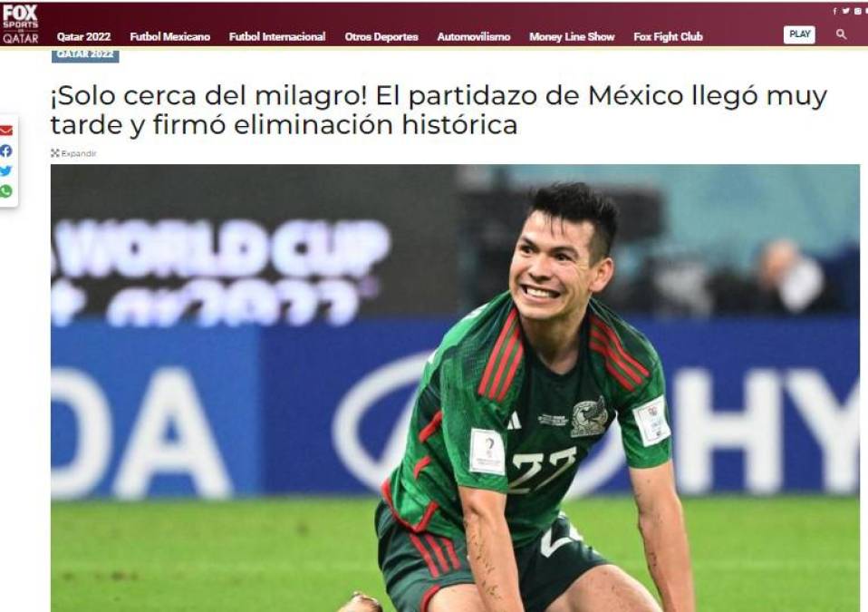“Fracasados”: Medios mexicanos tras eliminación de Qatar