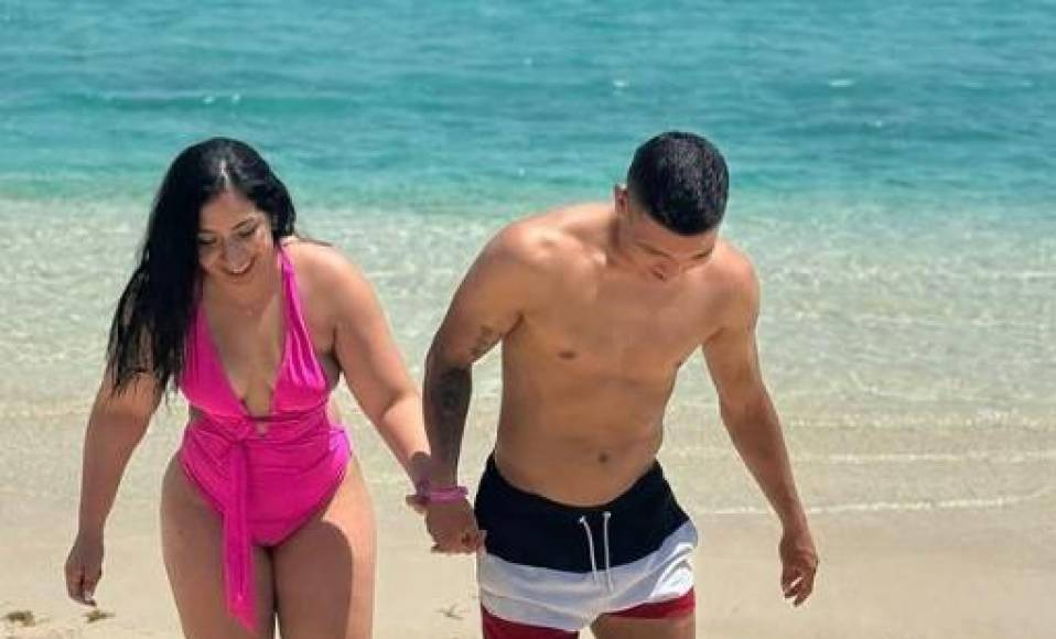 Ella es Brigette, la mujer que le robó el corazón al futbolista del Olimpia, Kevin López.