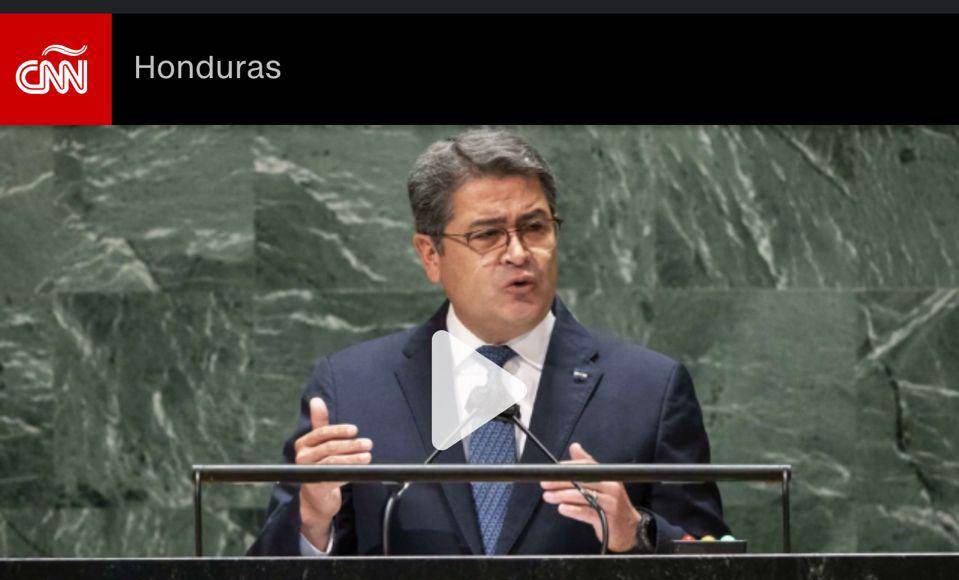 Haciendo una reseña del inicio del juicio CNN en español tituló “Comenzó el juicio contra el expresidente de Honduras Juan Orlando Hernández: los abogados definieron quén será la primera testigo”.