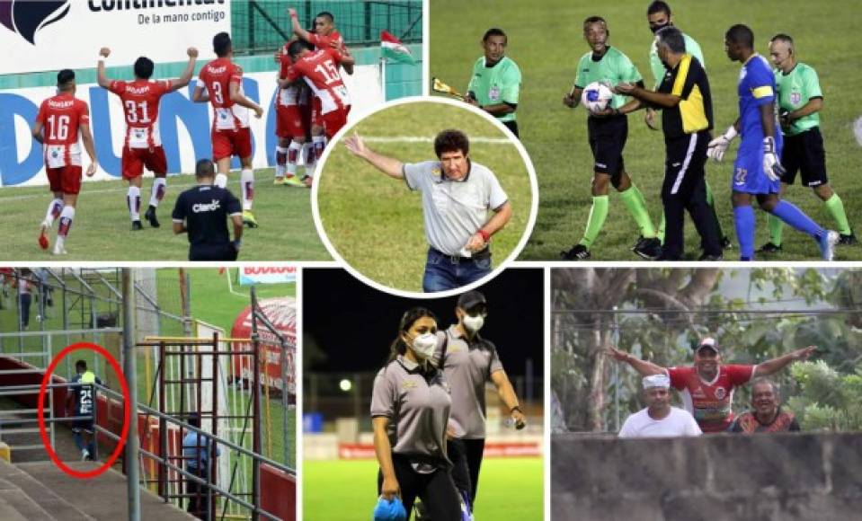 Estas son las imágenes más destacadas que nos dejaron los cinco partidos de la octava jornada del Torneo Clausura 2020-2021 de la Liga Nacional de Honduras.