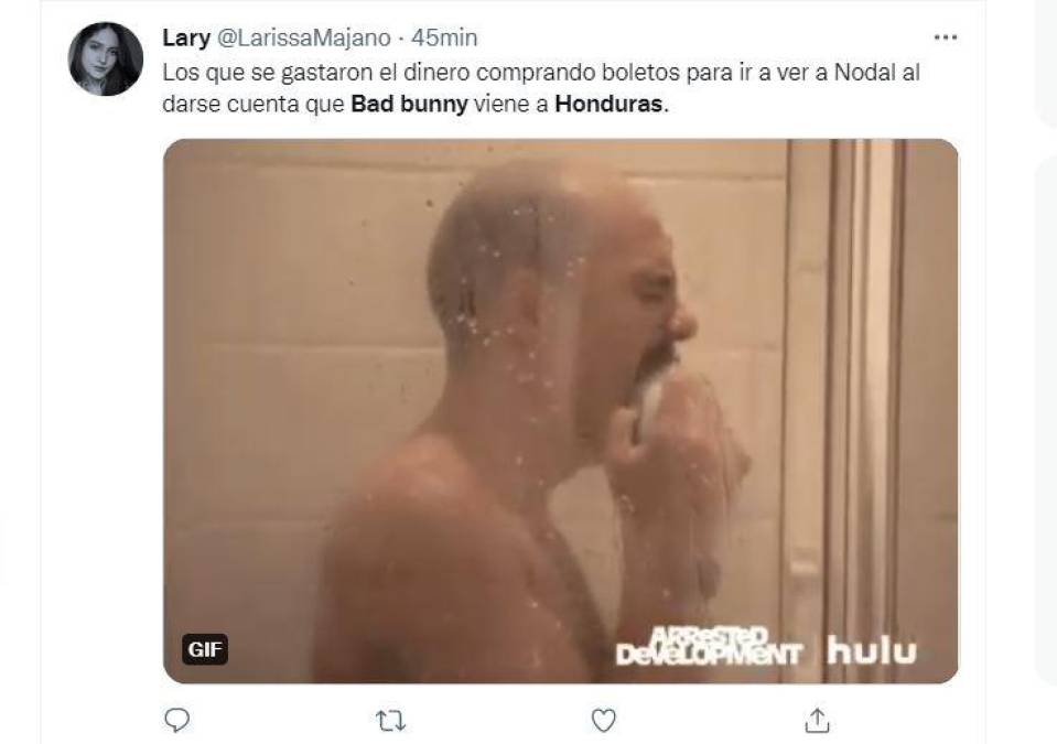 Los mejores memes tras el anuncio del concierto de Bad Bunny en Honduras