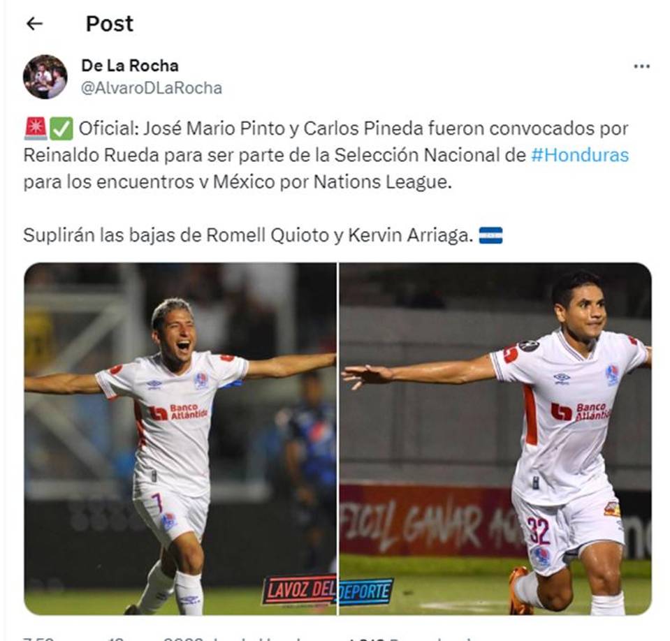 Álvaro De LA Rocha. 