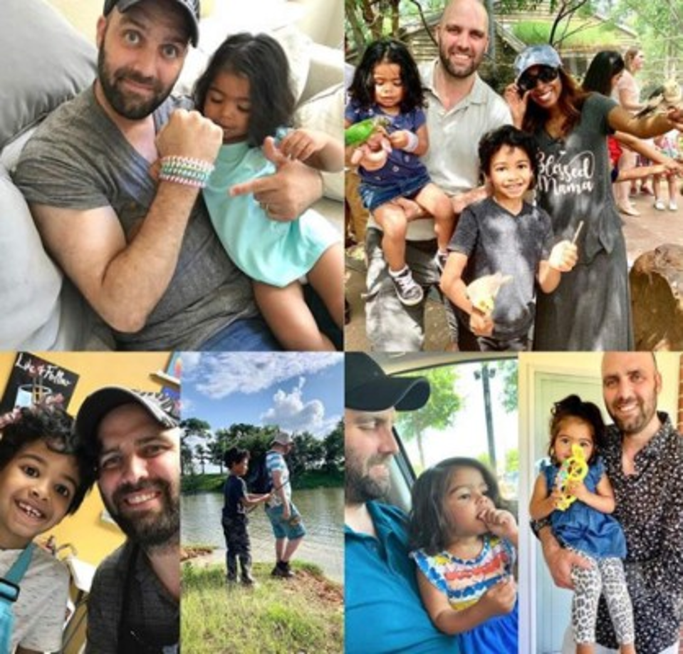 'Te has estado coronando con el premio al 'Mejor Papá' desde el primer día. Nuestros hijos son tan bendecidos de tener un padre que se deleita en invertir tiempo y energía en ellos, dejando todo lo demás a un lado para estar completamente presente. Te amamos y te honramos hoy y todos los días'. Así se refiere Goodman a su esposo en Instagram. La pareja tiene dos niños, Liam Michael y Elana Brielle.