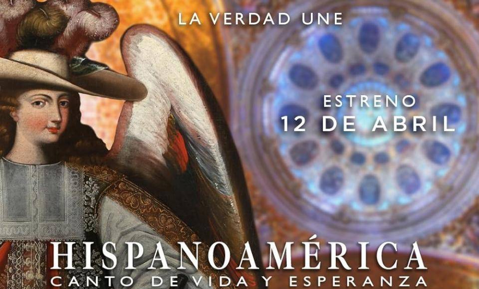 Hispanoamérica, canto de vida y esperanza - Hispanoamérica es una película documental que ofrece una visión renovada, veraz y visualmente poderosa de cómo nació y se desarrolló realmente la América Española. Iniciada en noviembre de 2022, se ha rodado en Ecuador, España, Perú, Bolivia, México y Estados Unidos. Este documental de José Luis López-Linares, director de <i>España, la Primera Globalización</i>, se estrena en salas de cine españolas el 12 de abril de 2024.