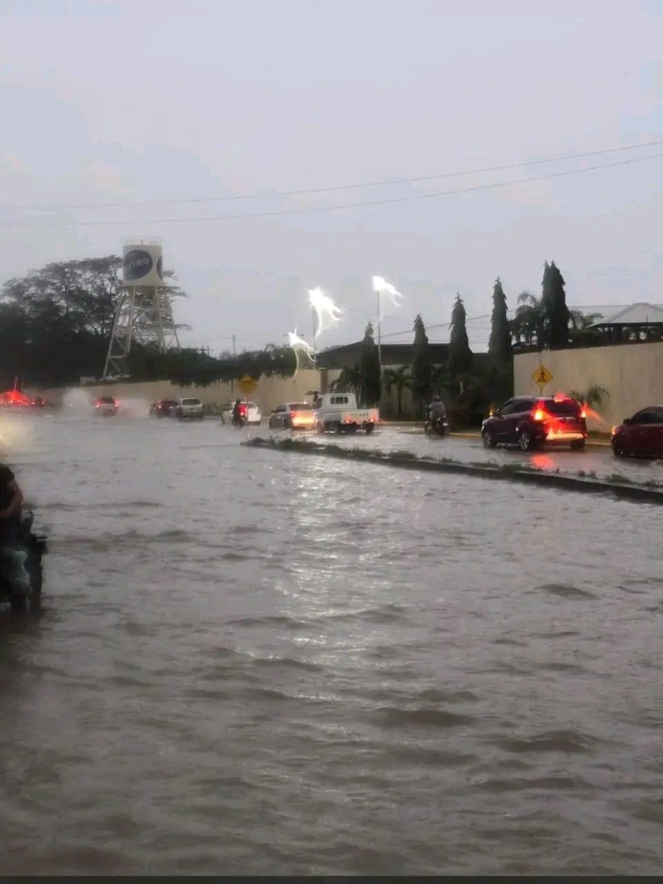 Calles que se inundan y debes evitar en San Pedro Sula cuando llueve