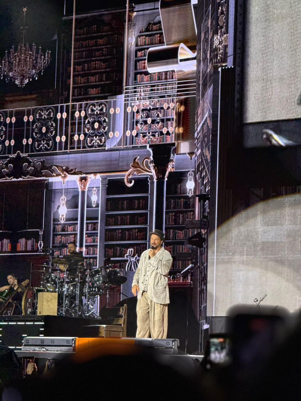 Así se vivió el concierto de Ricardo Arjona en Tegucigalpa