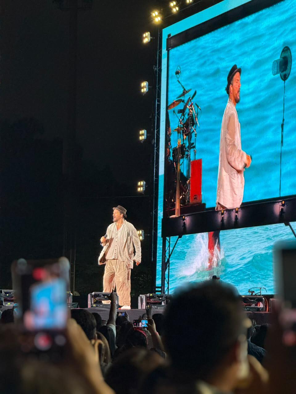 Así se vivió el concierto de Ricardo Arjona en Tegucigalpa