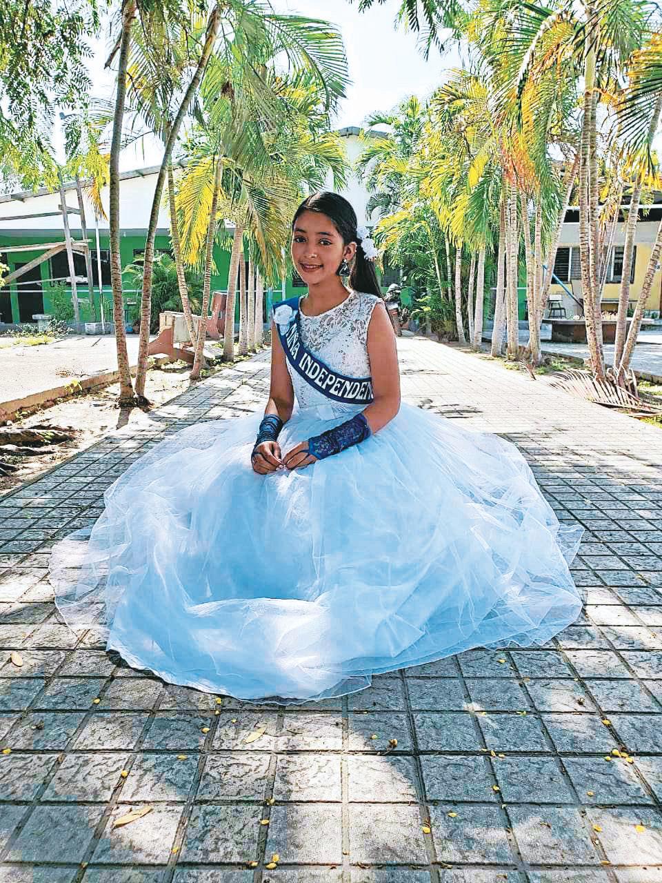 Bellezas infantiles del Bicentenario de independencia de Honduras