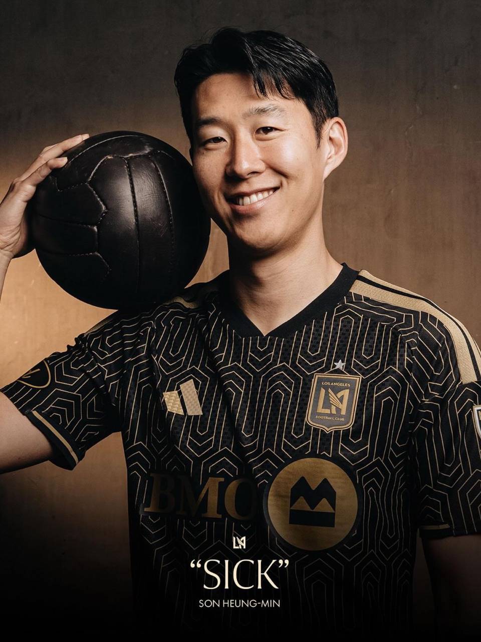 Los Angeles FC estrenará nuevo uniforme en el partido contra Real España y Son Heung-min ya modeló la indumentaria.