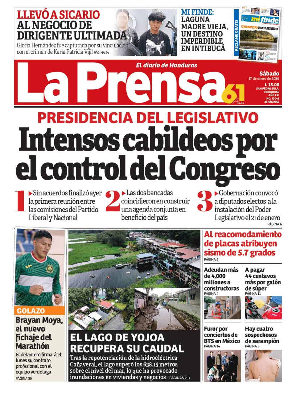 Intensos cabildeos por el control del Congreso