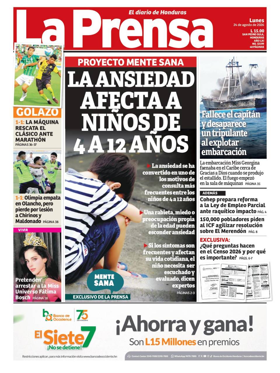 LA ANSIEDAD AFECTA A NINOS DE 4 A 12 ANOS
