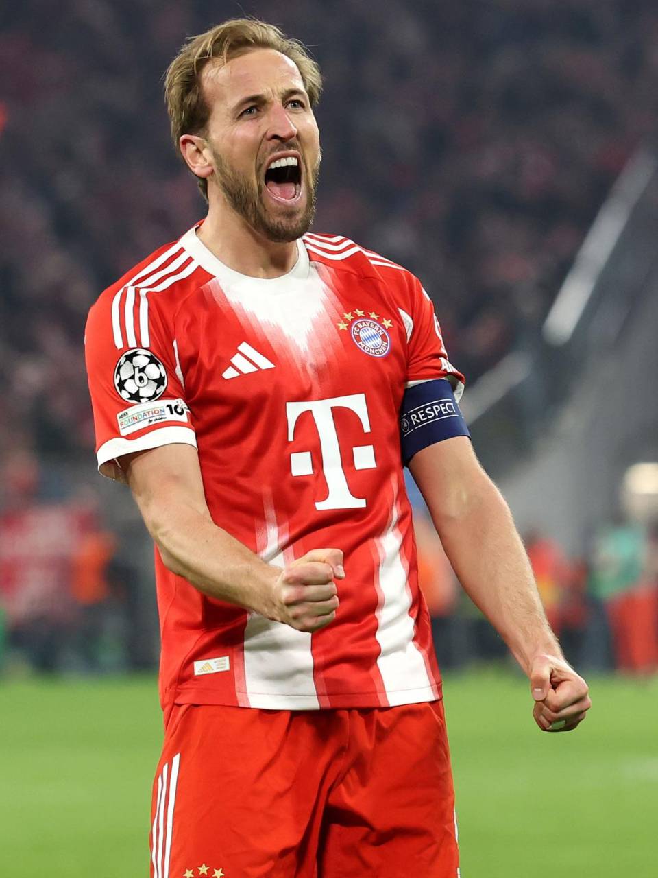 Harry Kane llegó a 10 goles en esta Champions League con su doblete frente al Atalanta.