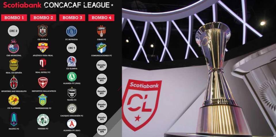 Real España, Motagua y Olimpia conocieron sus rivales en la Liga Concacaf; la máquina con un viejo conocido