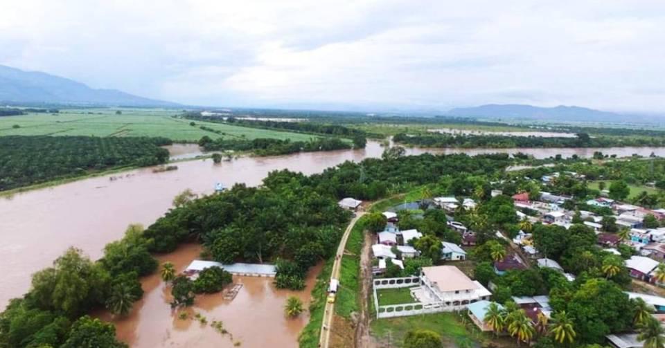 Honduras: Niveles del Chamelecón y del Ulúa siguen en aumento por lluvias de Julia