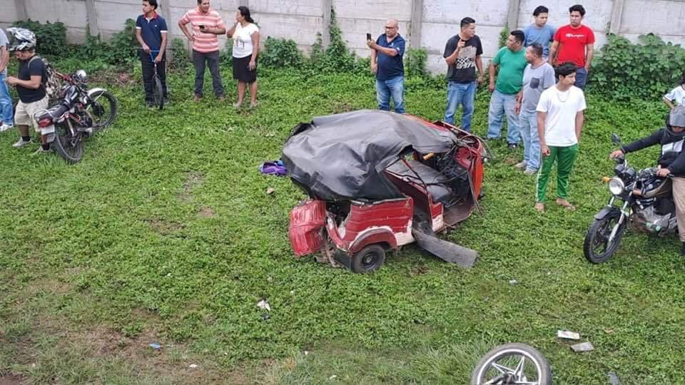Otras víctimas del accidente.