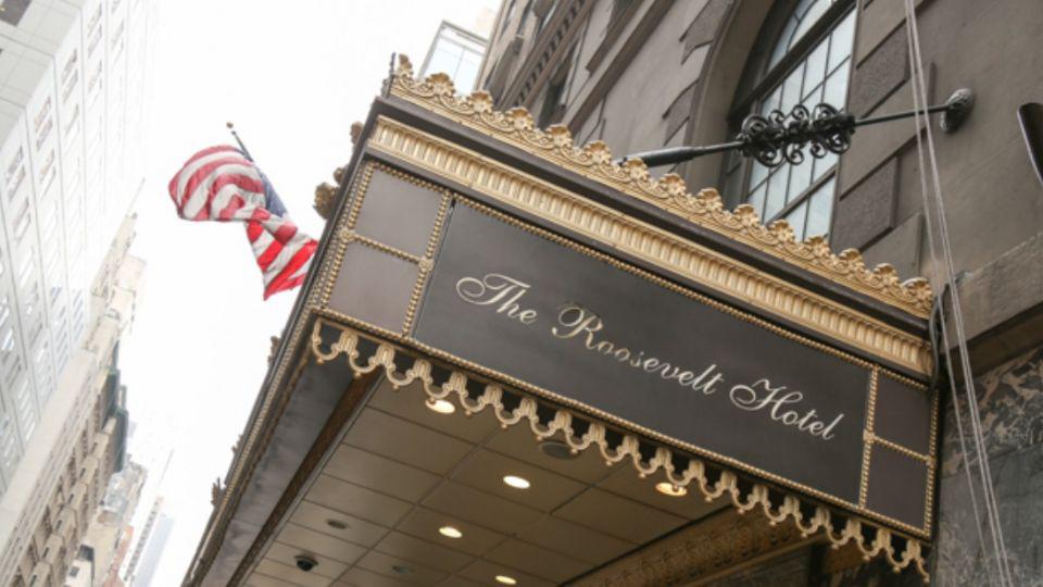 El lujoso hotel Roosevelt, reconvertido en refugio para inmigrantes