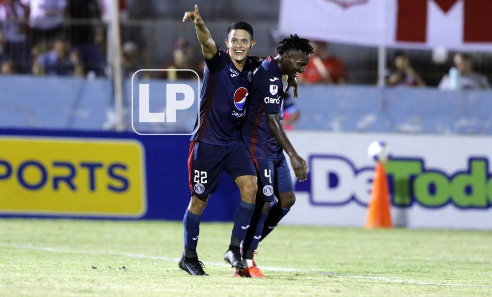 Jesse Moncada liquidó al Vida con su gol que significó el 0-3 del Motagua.