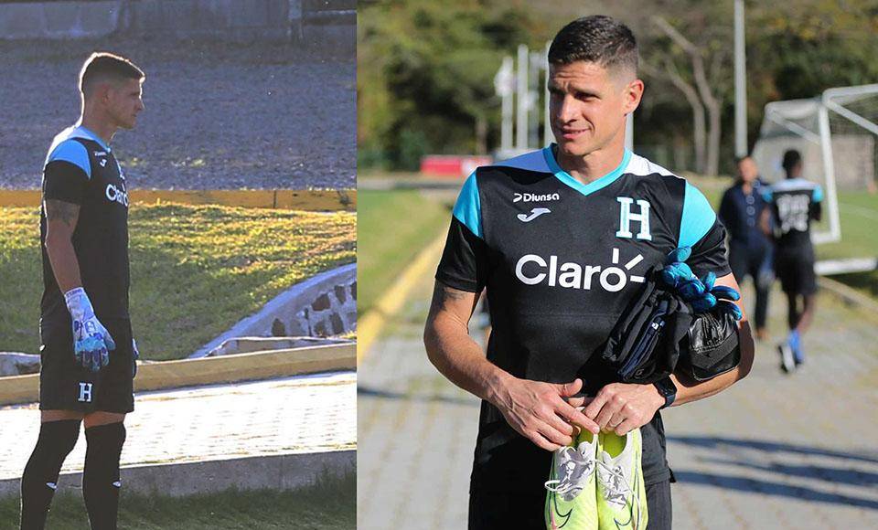 Jonathan Rougier se puso por primera vez la camiseta de la Selección de Honduras. 