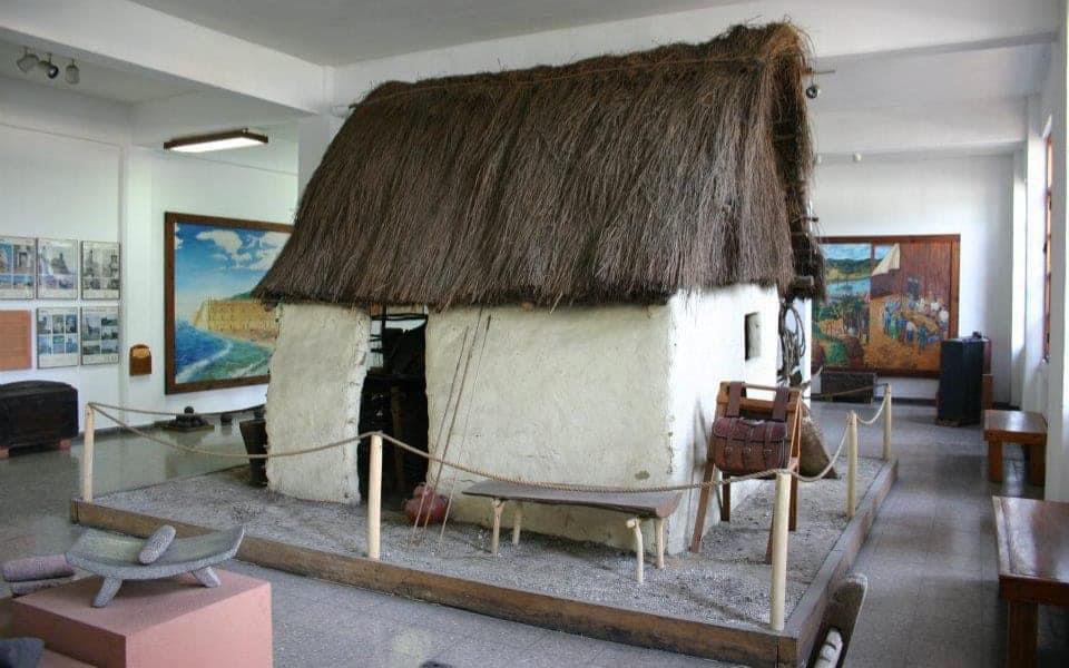 Vista del interior de las instalaciones del Museo de Antropología e Historia.