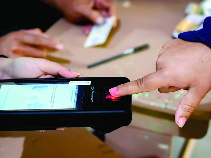 El CNE solo procesará los votos de las urnas donde hayan utilizado el aparato biométrico.