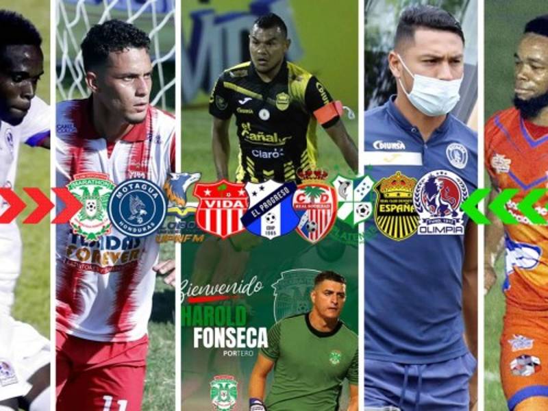 El mercado de fichajes en el fútbol hondureño se mueve cada vez más mientras se acerca el inicio del Torneo Apertura 2021-2022. Grandes movimientos.