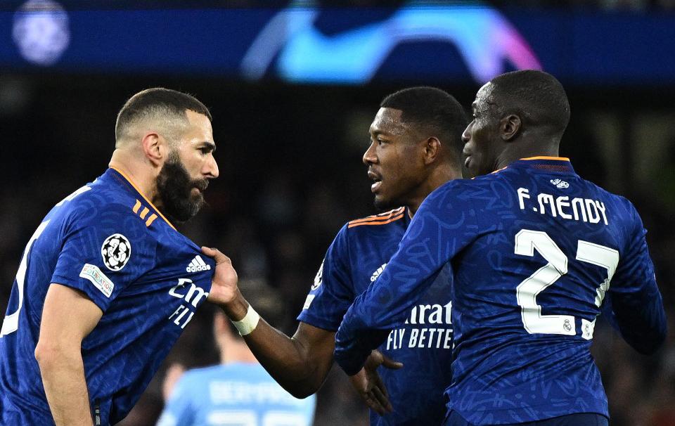 Karim Benzema con su doblete dejó con vida al Real Madrid.