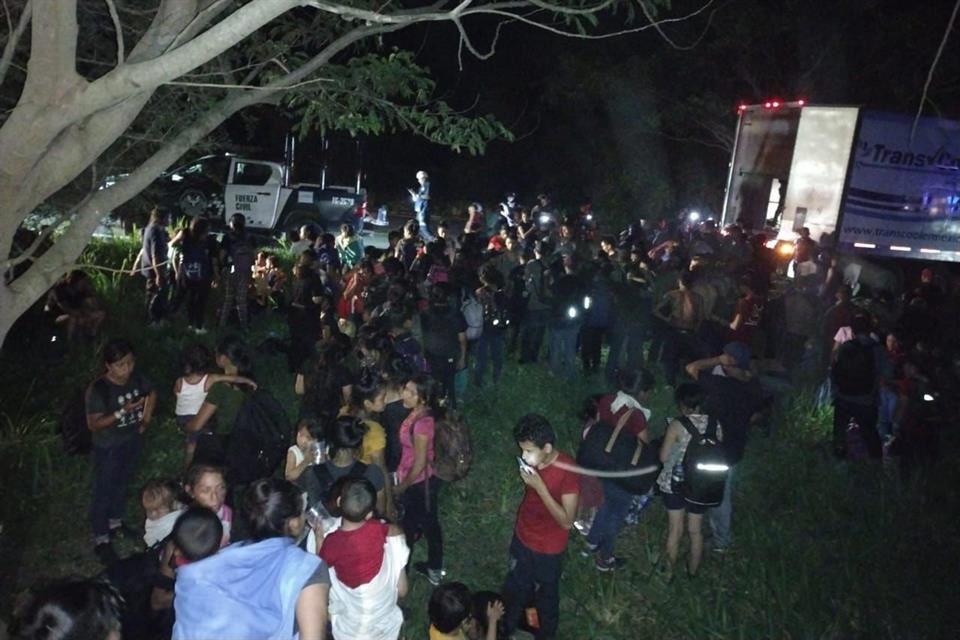 Rescatan a 206 migrantes abandonados y obligados a ingerir sustancias en México