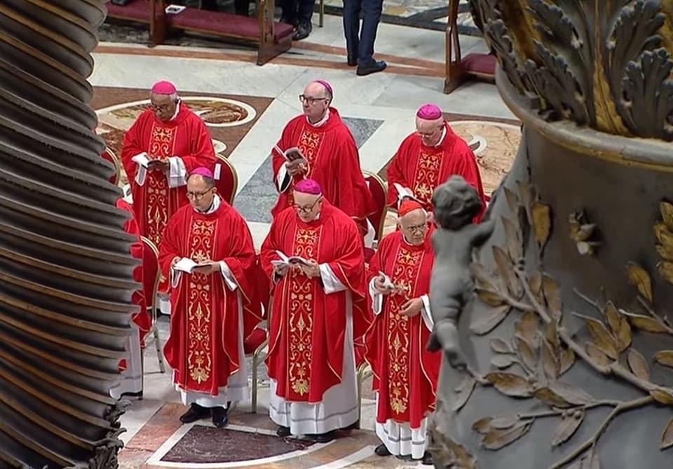 La ceremonia fue en la Basílica de San Pedro.