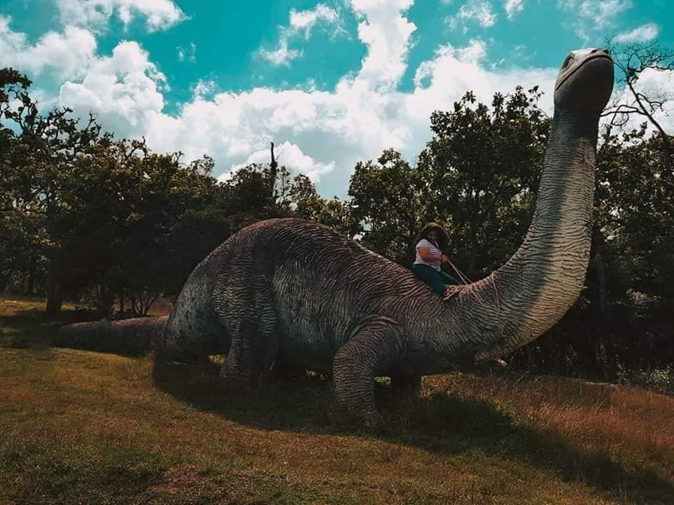 Singular parque temático de dinosaurios atrae a turistas a Marcala