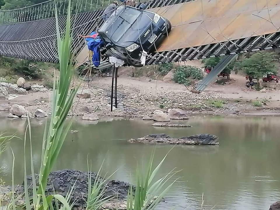 La municipalidad de Chinda investigará lo ocurrido con el puente de hamaca en dicho municipio del departamento de Santa Bárbara.