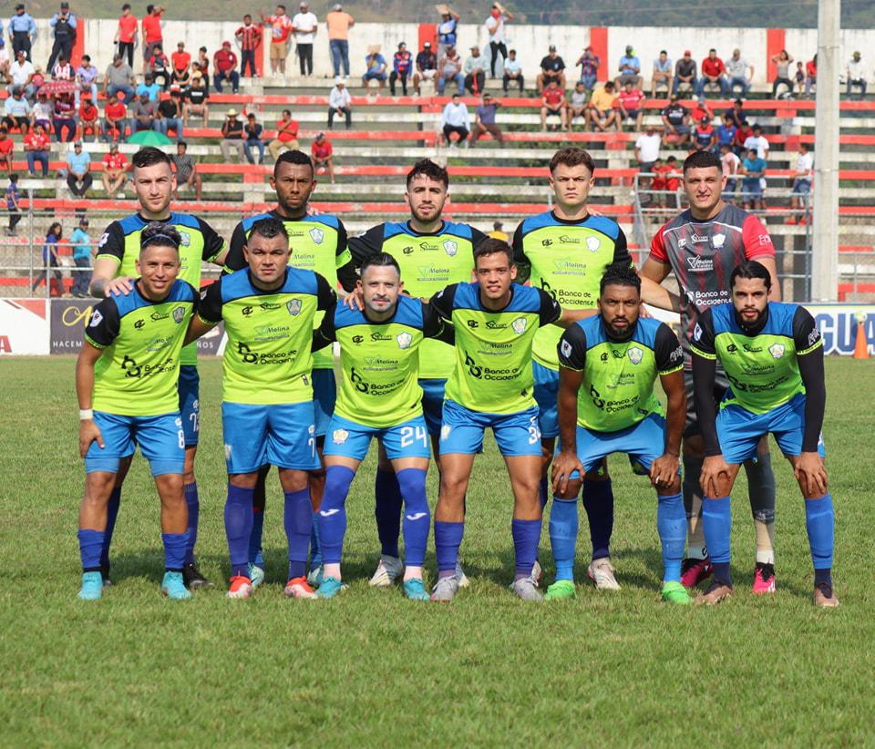 Futbolistas titulares del Olancho FC para el duelo ante la Real Sociedad.