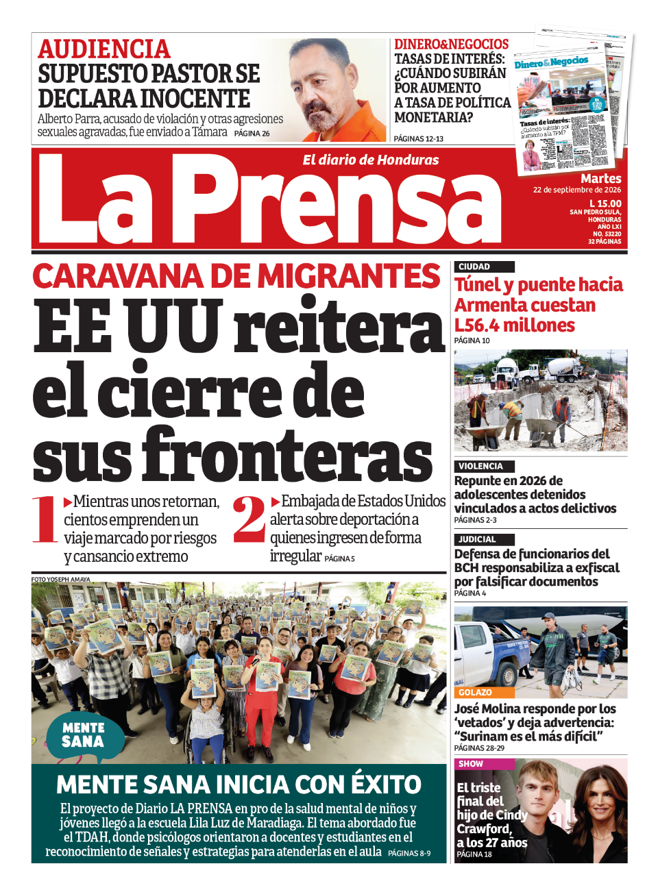 EE UU reitera el cierre de sus fronteras