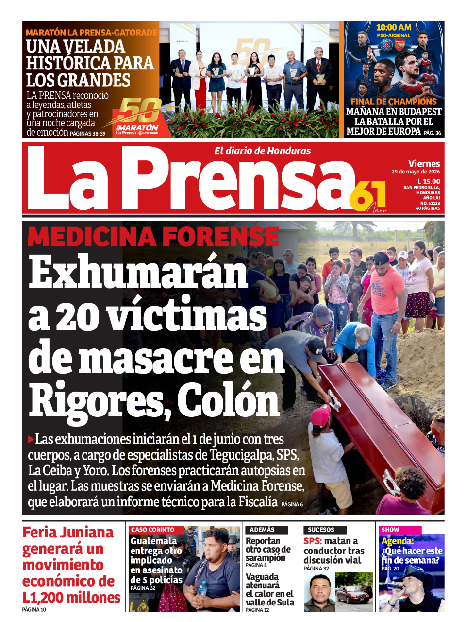 Exhumarán a 20 víctimas de masacre en Rigores, Colón