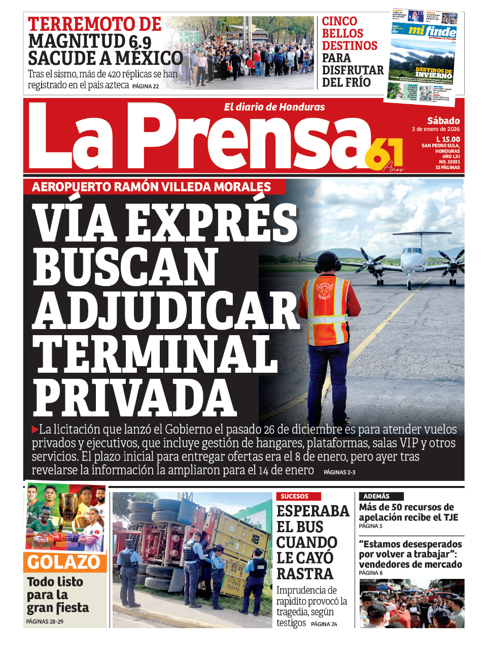 Vía exprés buscan adjudicar terminal privada