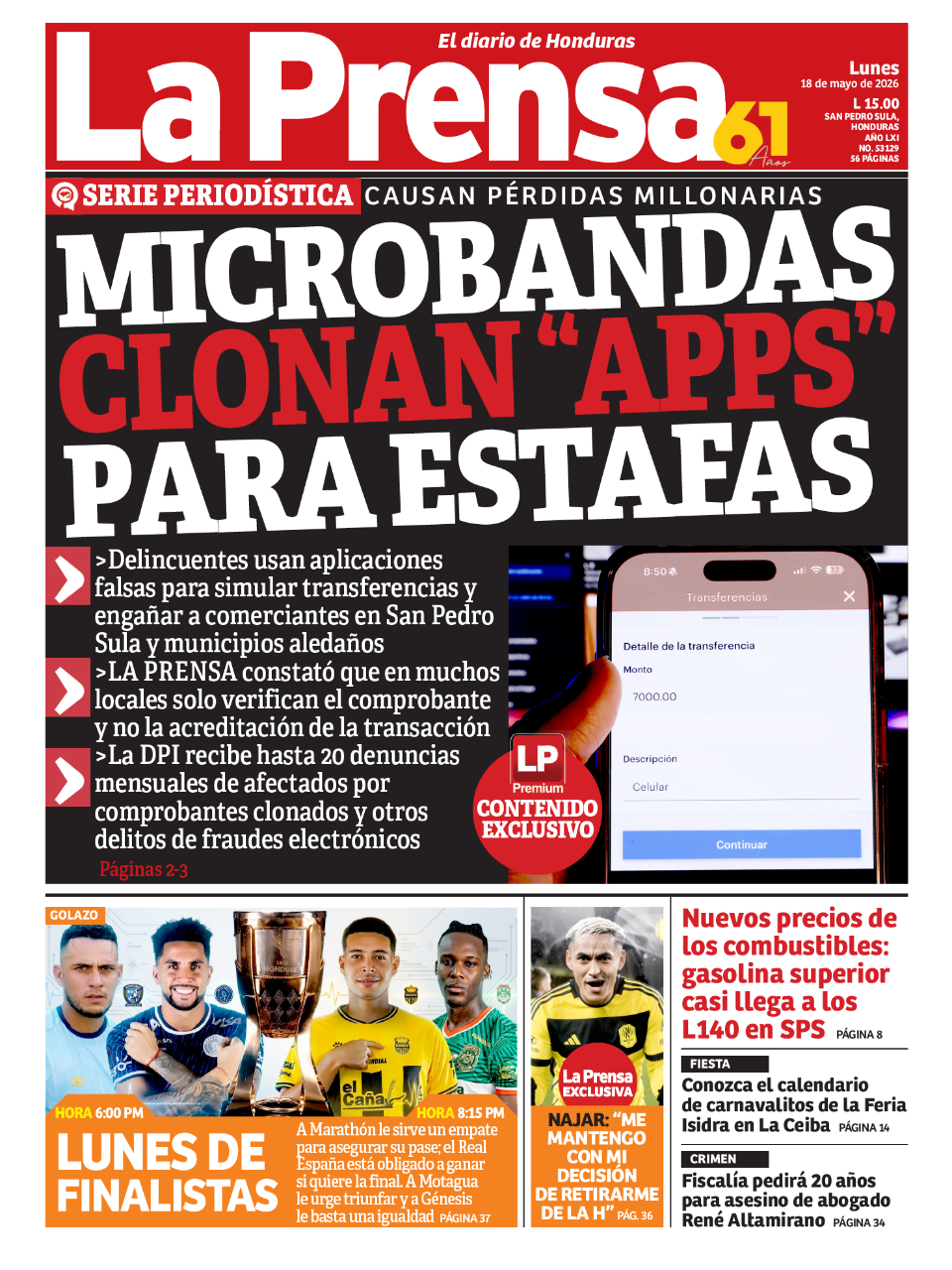 Microbandas clonan Apps para estafas