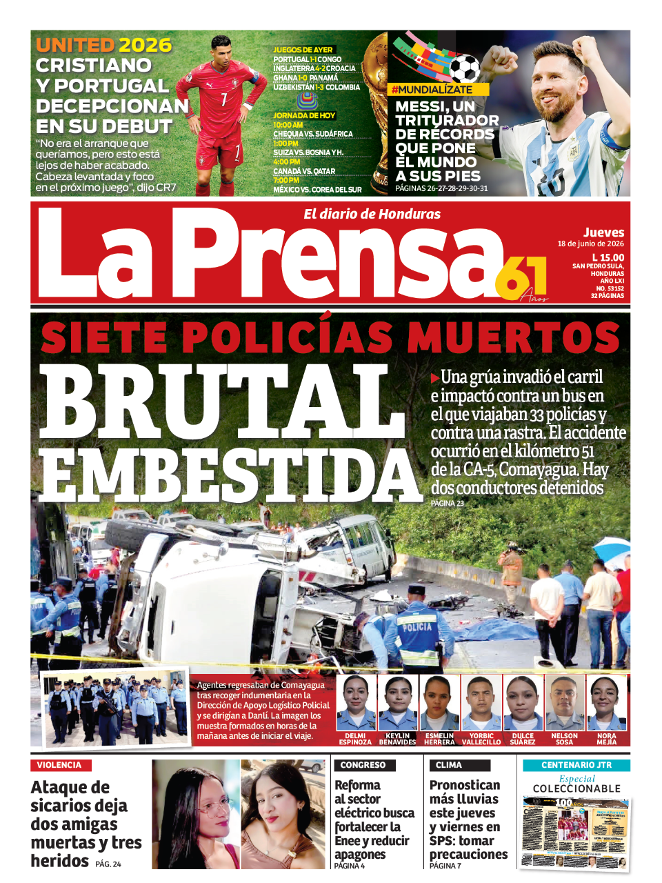 Brutal embestida
