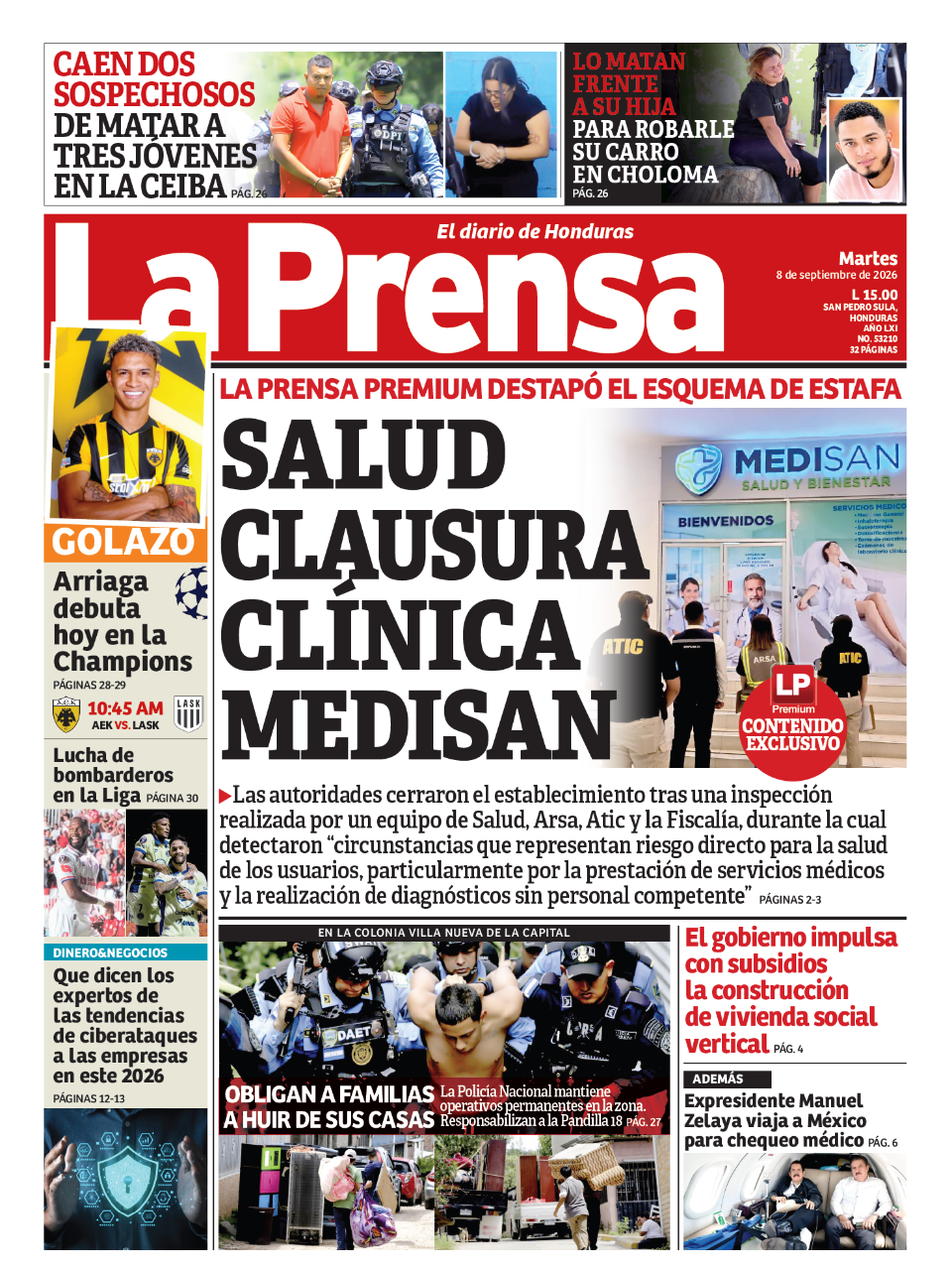 Salud clausura clínica Medisan