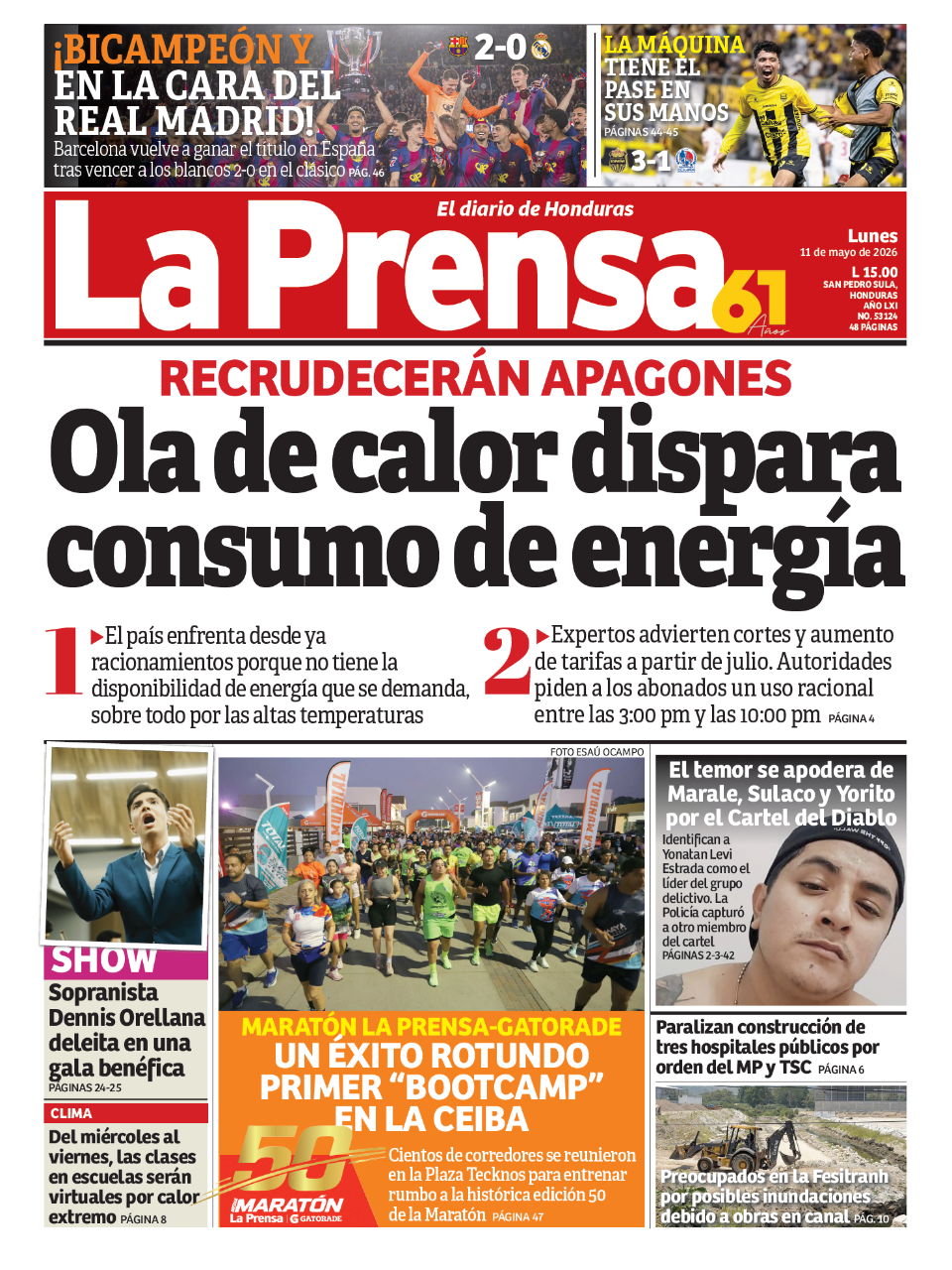 Ola de calor dispara consumo de energía