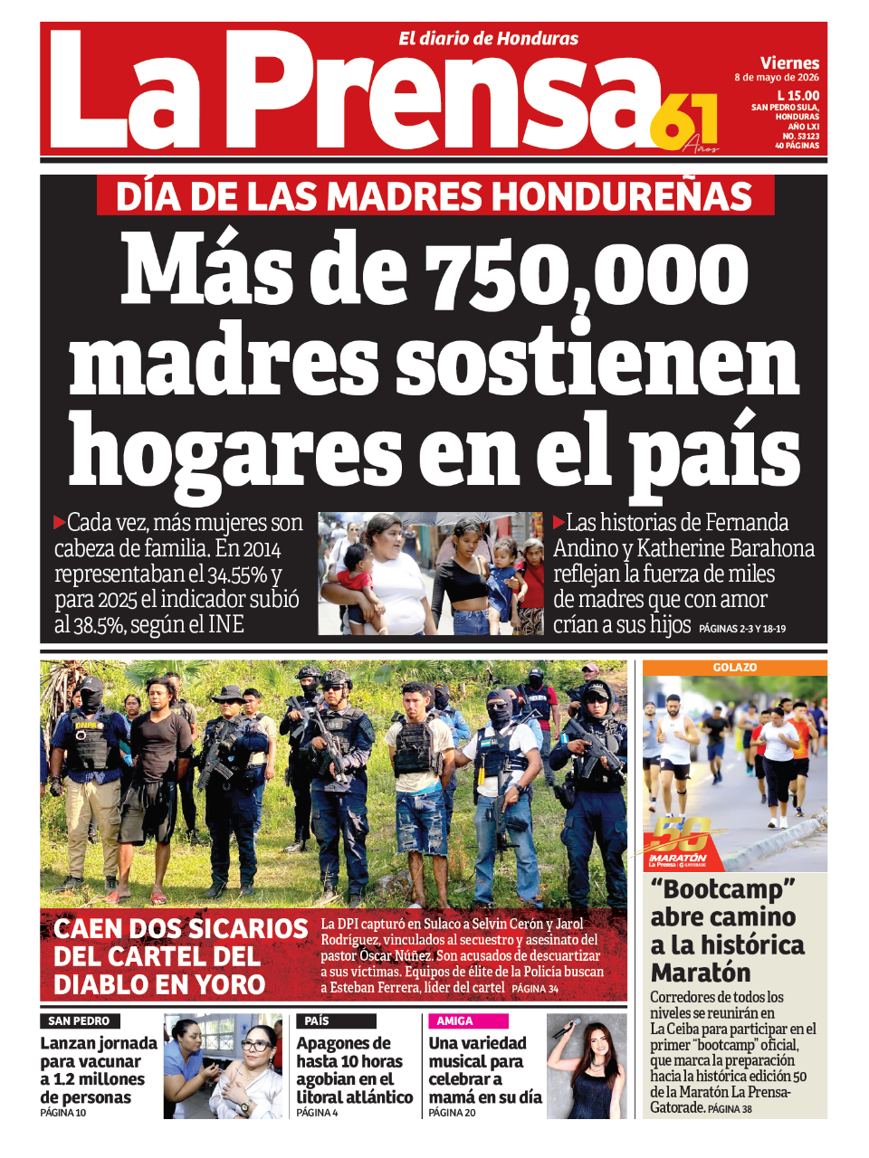 Más de 750,000 madres sostienen hogares en el país