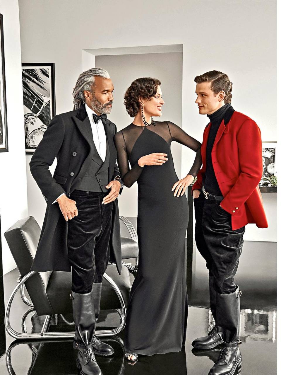 Combina los atuendos con botas modernas.