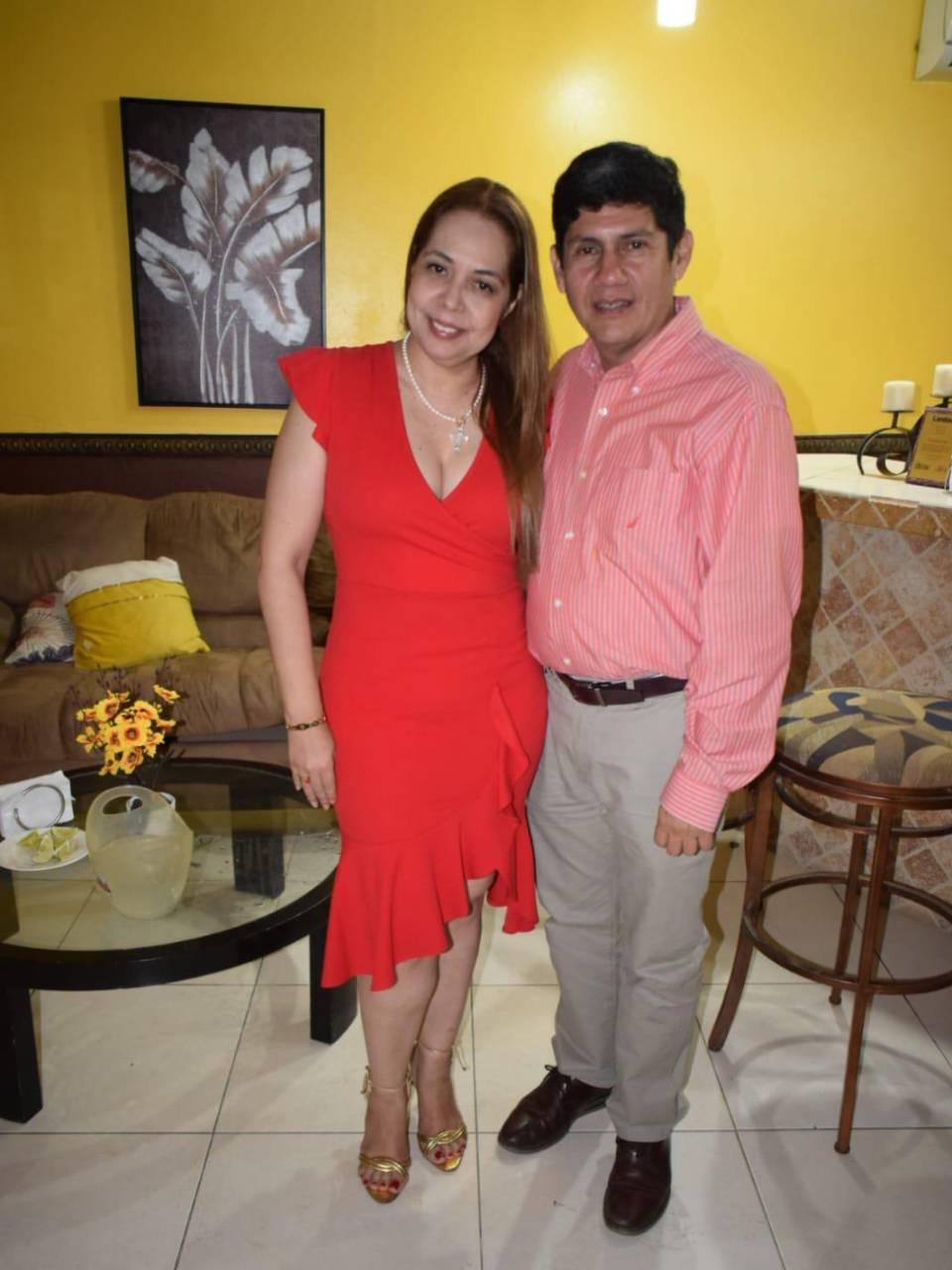 Brenda Julissa Sabío y Saíd Laínez.