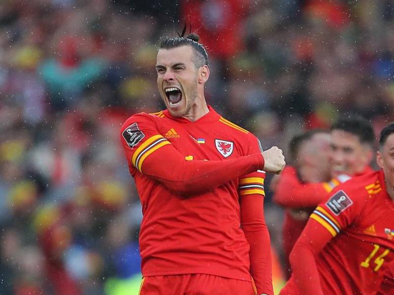 Gareth Bale clasificó con Gales al Mundial de Qatar 2022.