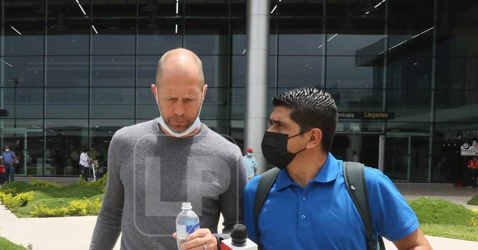 the reason?  Greg Berhalter, coach of the United States national team, arrives in Honduras