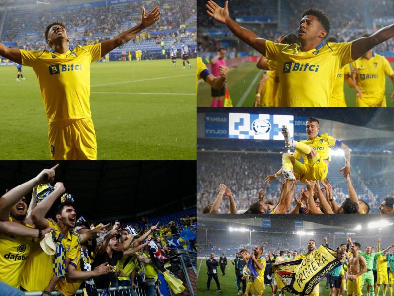 El hondureño Antony Choco Lozano se convirtió en el héroe del Cádiz luego que este domingo le dio el triunfo al Cádiz de 1-0 ante Alavés que le sirvió para evitar descender en España. El catracho es héroe y la locura se desató en el equipo cadista.