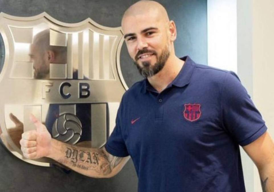 Oficial: El ex portero español Víctor Valdés regresa al Barcelona, pero como técnico del equipo juvenil A del club catalán.