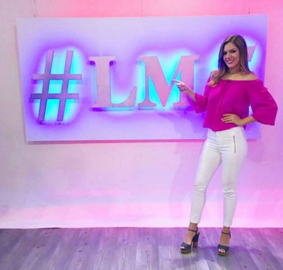 Melissa Valeriano: Otra de las hermosas periodistas de Honduras.