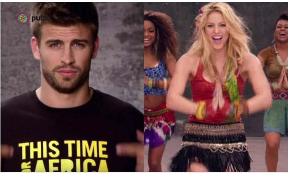 Shakira interpretó la canción del Mundial de Sudáfrica 2010 en donde Piqué tuvo una aparición y ahí comenzaron los problemas para de la Rúa, Shakira y para la novia del defensor de la selección de España.