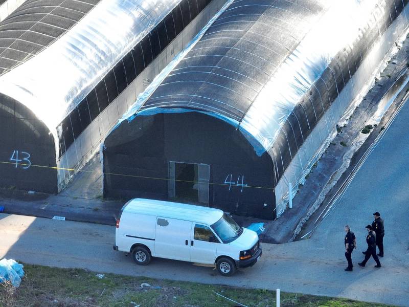 Un hombre de origen asiático abrió fuego contra varios empleados en una granja. matando a siete personas.