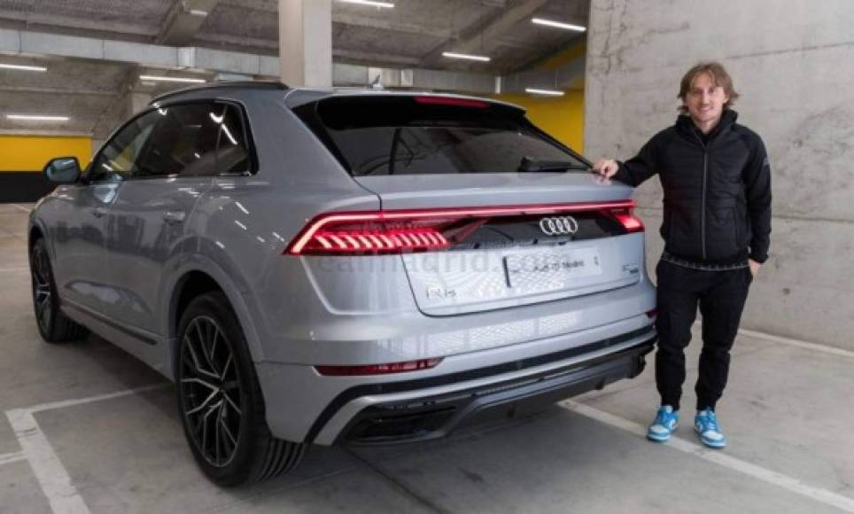 Luka Modric escogió e Q8 50 TDI quattro tiptronic.